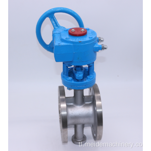 Hindi kinakalawang na asero flange Butterfly valve